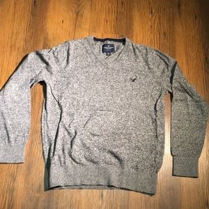 Gray Speckled AE Sweater (Small & Medium)